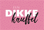Roze dikke knuffel